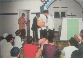 Peletakan batu pertama masjid tanjungkerta